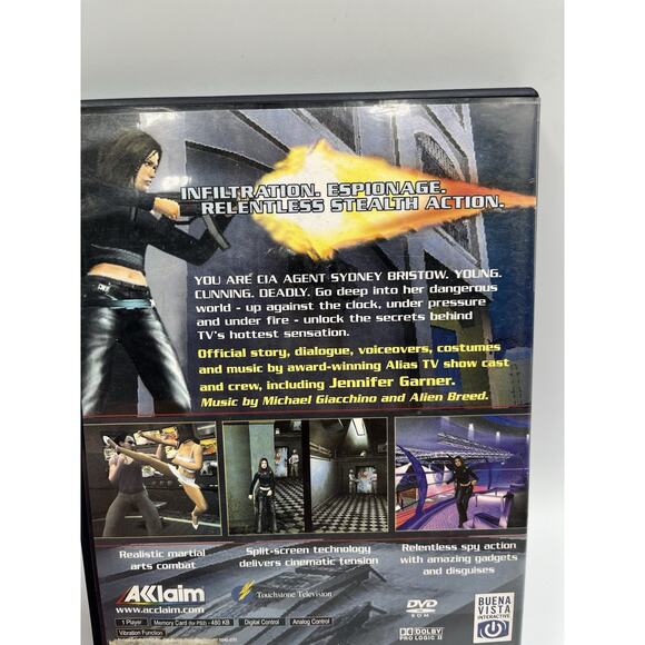 Alias (Sony PS2, 2004) Complete | Tested | Authentic - Picture 2 of 8